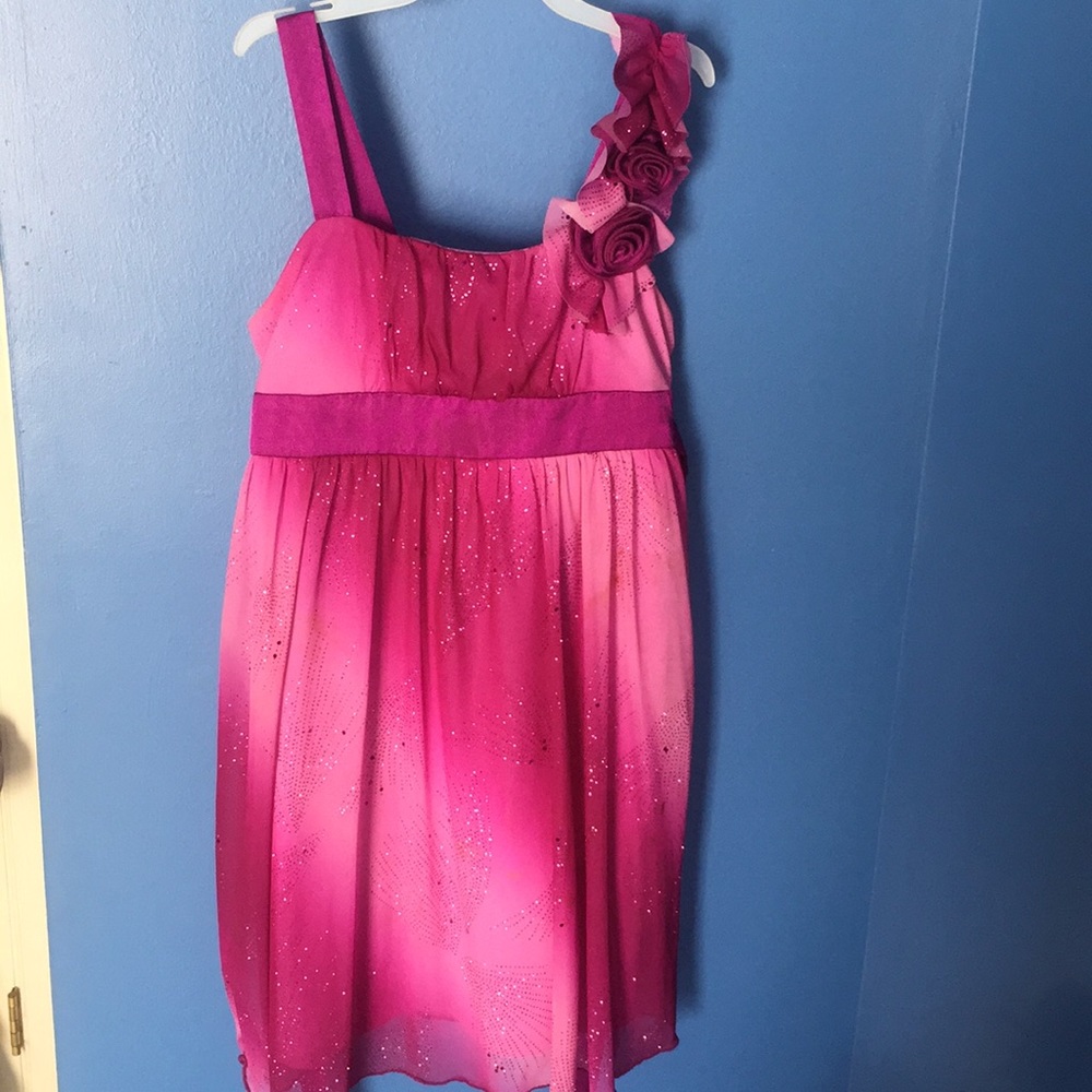 Amy’s Closet Sparkly Purple Dress (Girls Size 10)